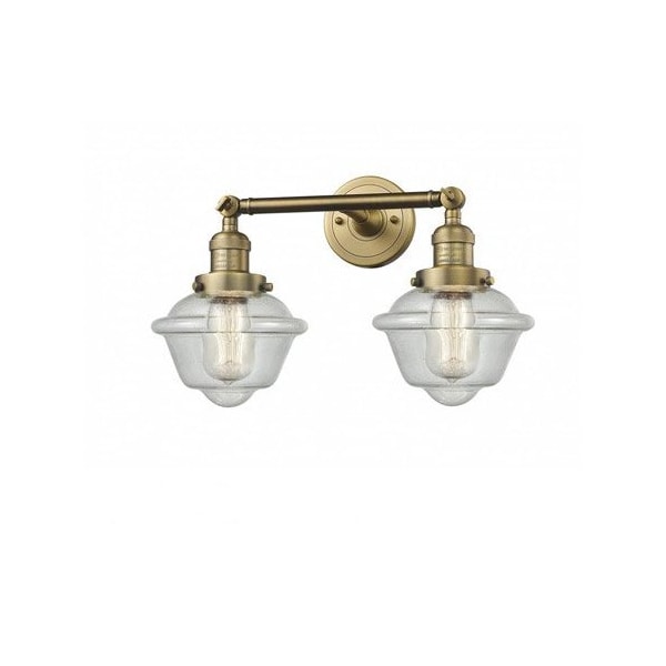 2 Light Vintage Dimmable Led Bathroom Fixture